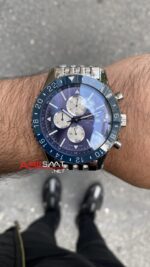 Breitling Chronoliner Mavi 46 mm Replika Saat