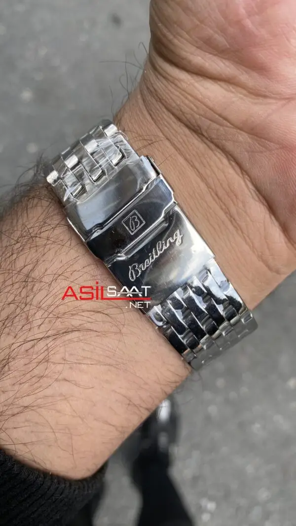 Breitling Chronoliner Mavi 46 mm Replika Saat Breitling Chronoliner Mavi 46 mm Replika Saat