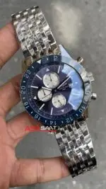 Breitling Chronoliner Mavi 46 mm Replika Saat
