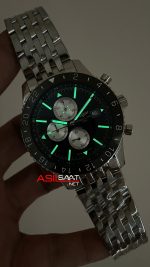 Breitling Chronoliner Y24310 Chronograph Siyah 46mm Replika Saat