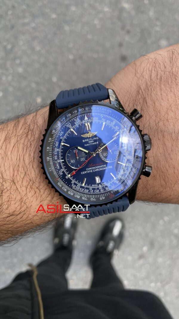 Breitling Navitimer Mavi Replika Saat Breitling Navitimer Mavi Replika Saat