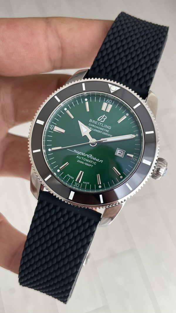 Breitling Superocean Heritage II 46mm Yeşil Kadran B20 Replika Saat