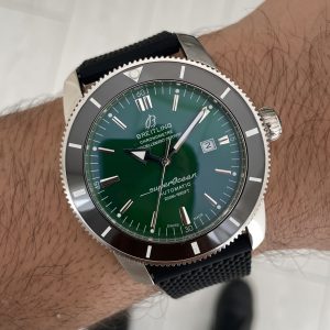 Breitling Superocean Heritage II 46mm Yeşil Kadran B20 Replika Saat
