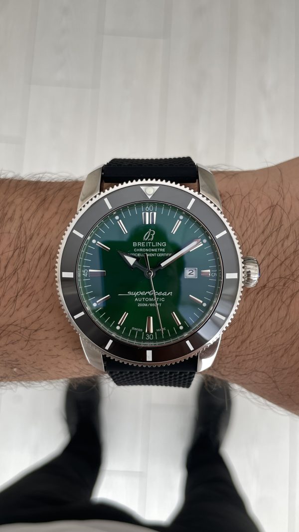Breitling Superocean Heritage II 46mm Yeşil Kadran B20 Replika Saat