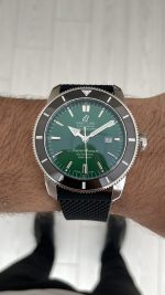 Breitling Superocean Heritage II 46mm Yeşil Kadran B20 Replika Saat
