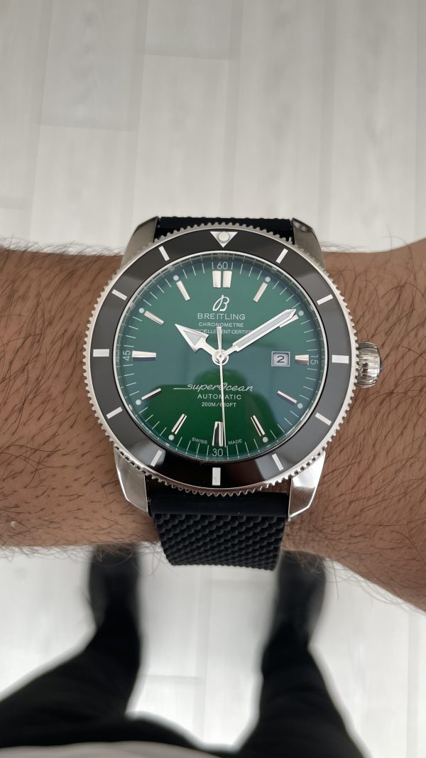 Breitling Superocean Heritage II 46mm Yeşil Kadran B20 Replika Saat