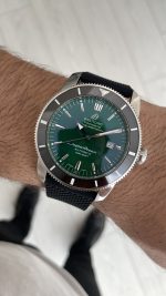 Breitling Superocean Heritage II 46mm Yeşil Kadran B20 Replika Saat