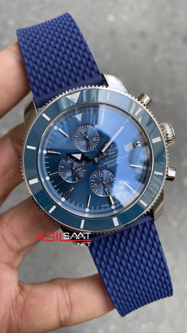 Breitling Superocean Heritage II Mavi A13313161C1S1 Replika Saat Breitling Superocean Heritage II Mavi A13313161C1S1 Replika Saat