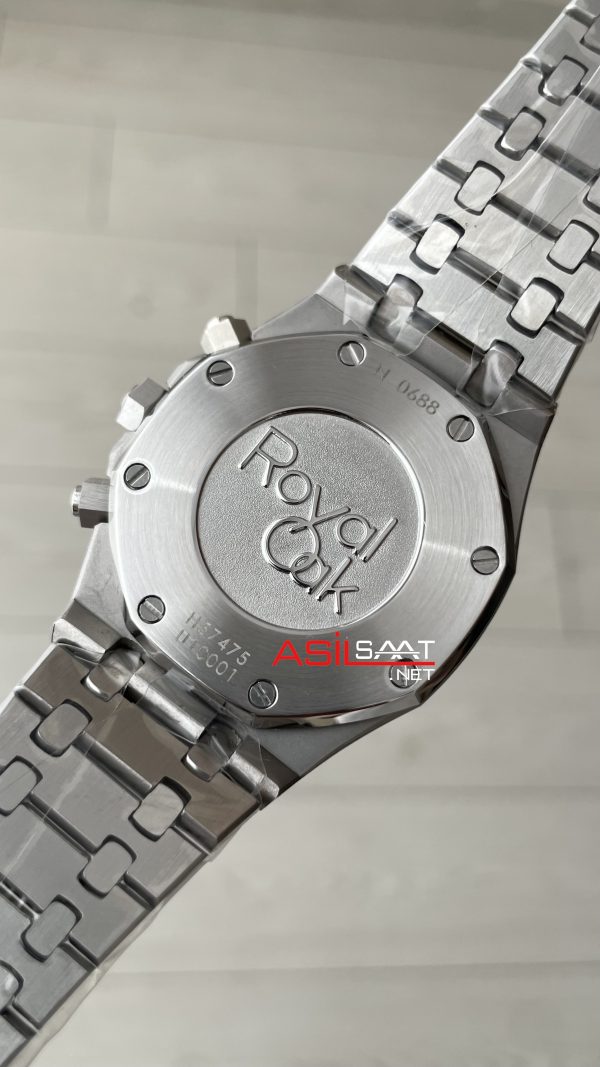 Audemars Piguet Royal Oak Chronograph 26331ST Mavi Kadran 41mm Silver Replika Saat Audemars Piguet Royal Oak Chronograph 26331ST Mavi Kadran 41mm Silver Replika Saat
