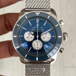 Breitling Superocean Heritage Chronograph AB0162 Mavi Kadran 44mm Erkek Kol Saati
