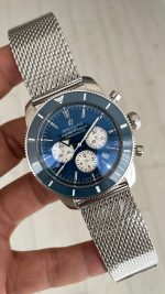Breitling Superocean Heritage Chronograph AB0162 Mavi Kadran 44mm Erkek Kol Saati
