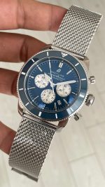 Breitling Superocean Heritage Chronograph AB0162 Mavi Kadran 44mm Erkek Kol Saati