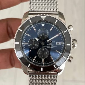 Breitling Superocean Heritage II Chronograph A13312 Siyah Kadran 45mm Erkek Kol Saati