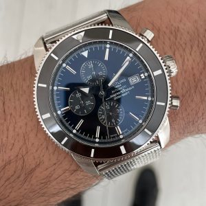 Breitling Superocean Heritage II Chronograph A13312 Siyah Kadran 45mm Erkek Kol Saati