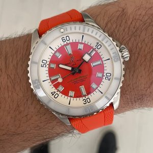 Breitling Superocean Turuncu A17377 44mm Replika Saat