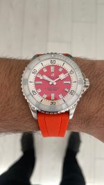 Breitling Superocean Turuncu A17377 44mm Replika Saat