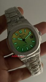 Patek Philippe Nautilus Aet Remould Hawaii Sunset 5711 Silver 40 mm Replika Saat