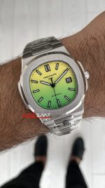 Patek Philippe Nautilus Aet Remould Hawaii Sunset 5711 Silver 40 mm Replika Saat