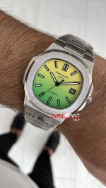 Patek Philippe Nautilus Aet Remould Hawaii Sunset 5711 Silver 40 mm Replika Saat