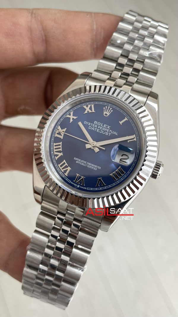 Rolex Datejust Azzuro Blue 126334 Jubilee Mavi Kadran 41mm Replika Saat Rolex Datejust Azzuro Blue 126334 Jubilee Mavi Kadran 41mm Replika Saat