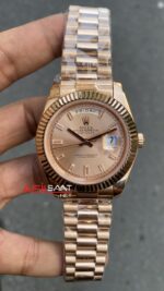 Rolex Day Date Everose 40 mm 218235 Replika Saat