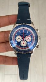 Breitling Navitimer Pan Am B01 Chronograph AB0121 43mm Mavi Kadran