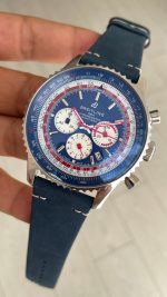 Breitling Navitimer Pan Am B01 Chronograph AB0121 43mm Mavi Kadran