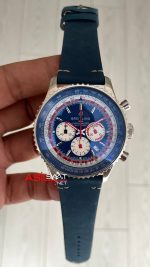 Breitling Navitimer Pan Am B01 Chronograph AB0121 43mm Mavi Kadran