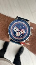 Breitling Navitimer Pan Am B01 Chronograph AB0121 43mm Mavi Kadran