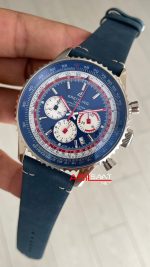 Breitling Navitimer Pan Am B01 Chronograph AB0121 43mm Mavi Kadran