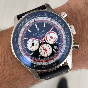 Breitling Navitimer Swiss Air Edition B01 Chronograph AB0121 43mm Replika Saat