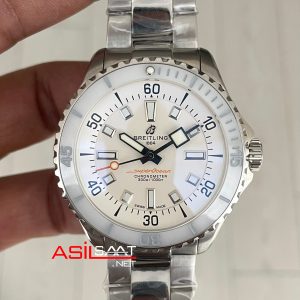 Breitling Superocean Beyaz A17376 44mm Replika Saat
