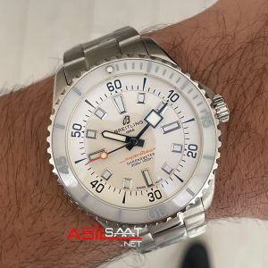 Breitling Superocean Beyaz A17376 44mm Replika Saat