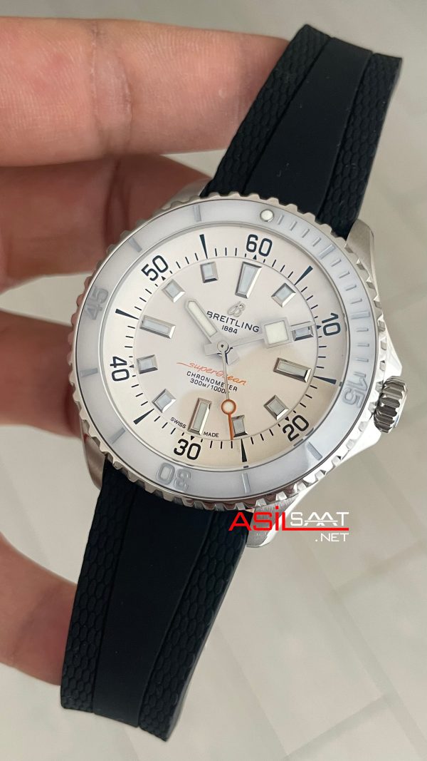 Breitling Superocean Beyaz A17377 44mm Replika Saat