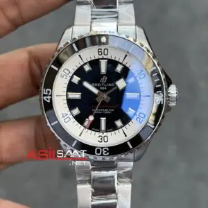Breitling Superocean Siyah Replika Saat