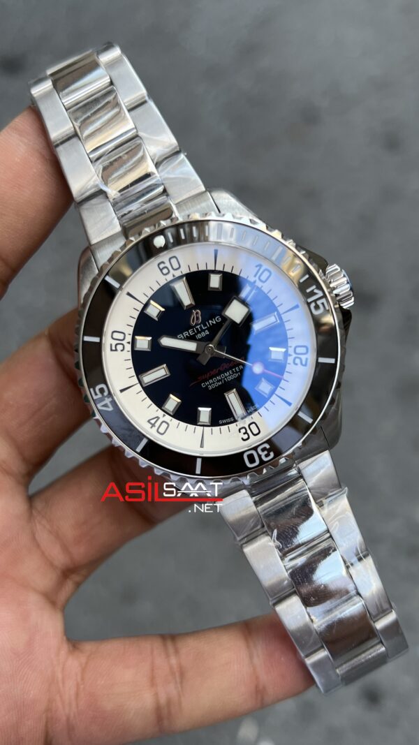 Breitling Superocean Siyah Replika Saat
