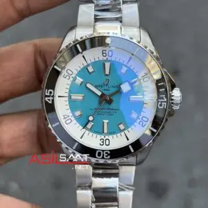 Breitling Superocean Turkuaz Replika Saat