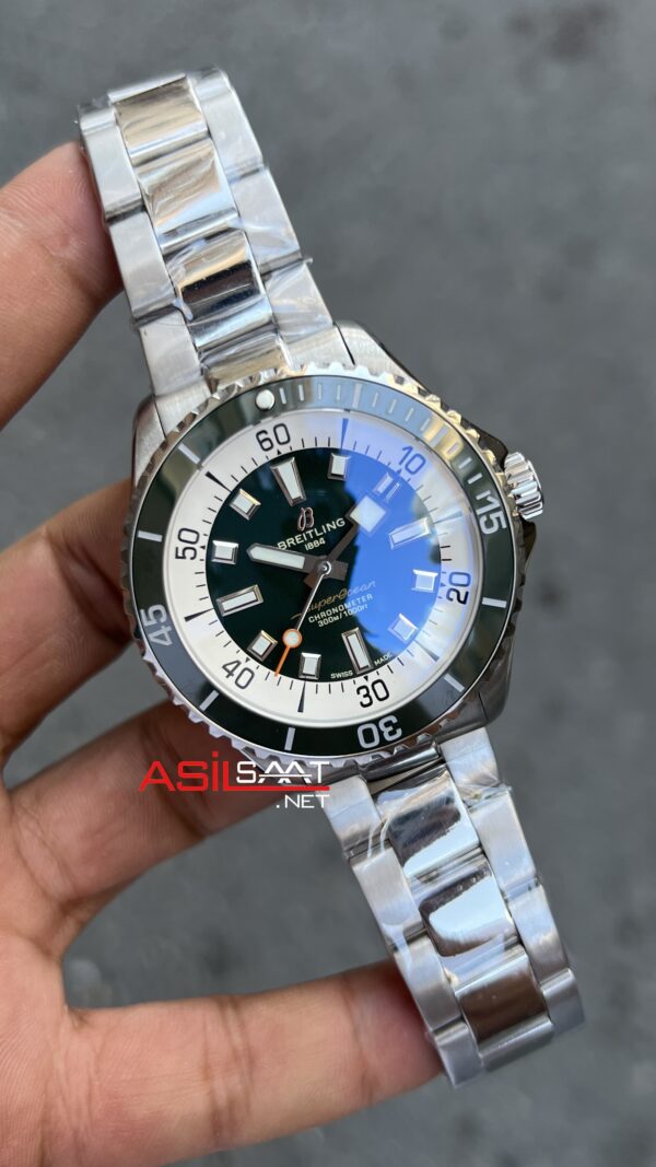Breitling Superocean Yeşil Replika Saat