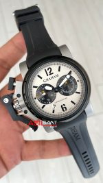 Graham Chronofighter Oversize Beyaz 47mm Replika Saat