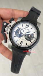 Graham Chronofighter Oversize Beyaz 47mm Replika Saat