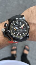 Graham Chronofighter Oversize Commander Siyah Replika Saat