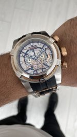 Invicta Zeus Bolt Silver 53mm Silver Rose