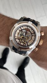 Invicta Zeus Bolt Silver 53mm Silver Rose