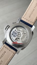 Panerai Luminor GMT Due Power Reserve PAM00964 Mavi 45mm Silver Replika Saat