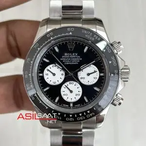 Rolex Daytona Le Mans 126529LN Siyah Kadran 40mm Replika Saat