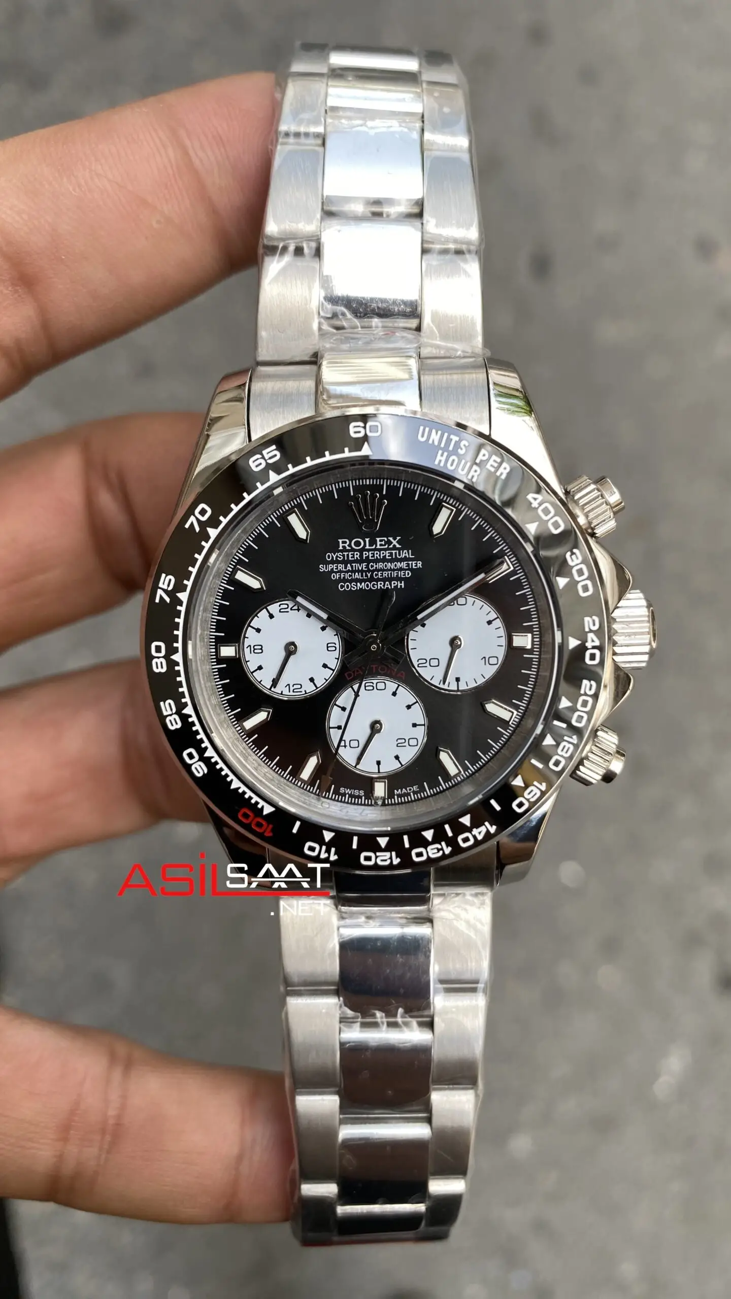 Rolex Daytona Le Mans 126529LN Siyah Replika Saat
