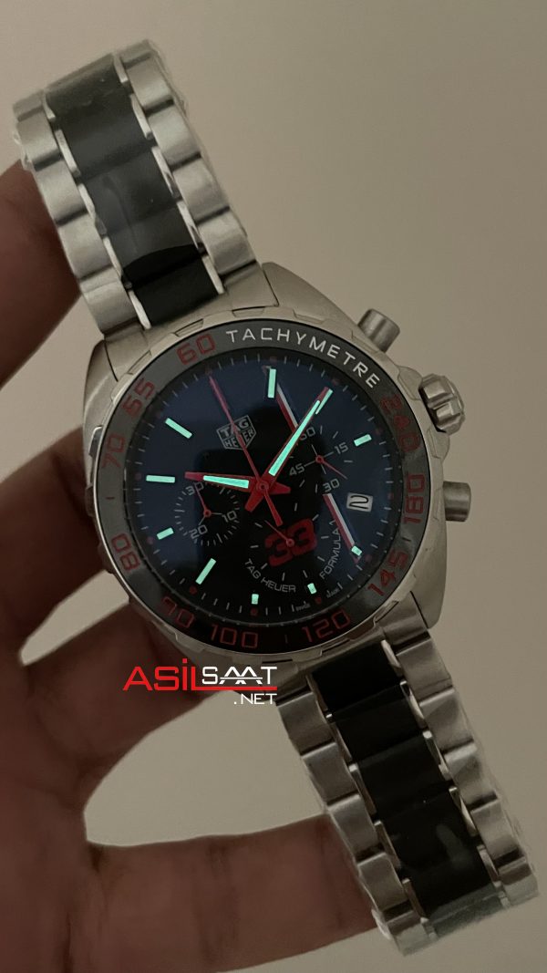 TAG Heuer Max Verstappen Formula 1 Special Edition CAZ101U Replika Saat