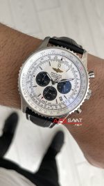 Breitling Navitimer B01 Chronograph Panda AB0127 Beyaz Kadran 45mm Erkek Kol Saati