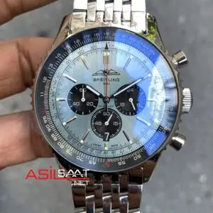 Breitling Navitimer Turkuaz AB0138 Replika Saat