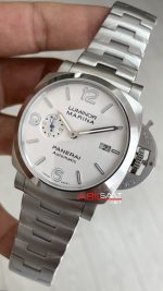 Panerai Luminor Marina PAM00978 Beyaz Kadran 44mm Silver Replika Saat
